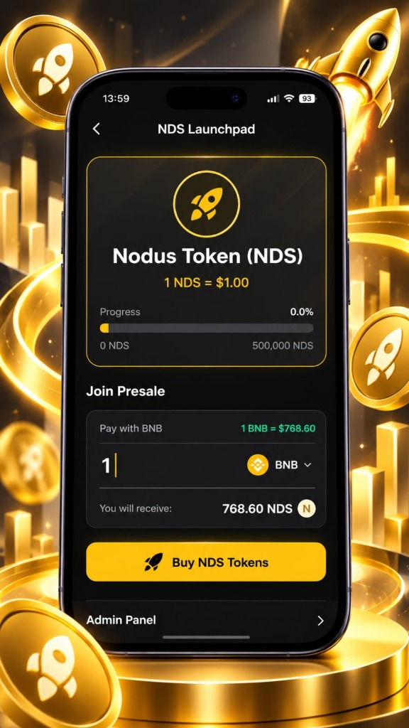NDS Launchpad Screen